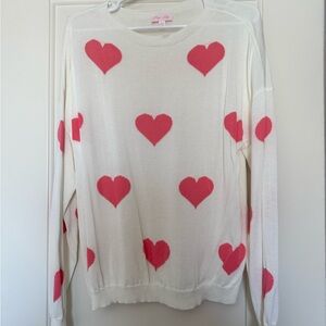 Pink Lily Cream Knit Sweater